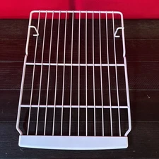 GE Refrigerator Freezer Wire Shelf Part From Side By Side 12x17