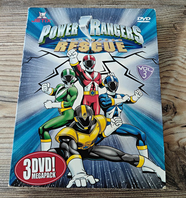 Power Rangers Lightspeed Rescue Vol. 3 Megapack 3 DVD Action FSK 6 DE PAL R2
