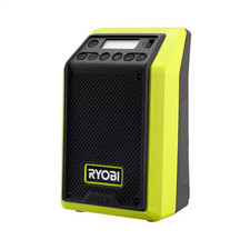 Ryobi 18-Volt Compact Radio with Bluetooth Wireless Technology Sound Tool-Only