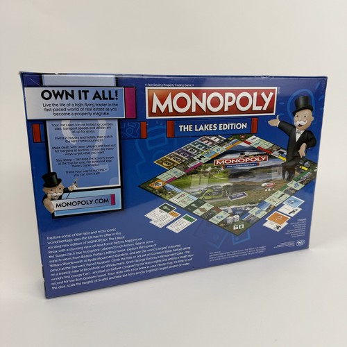 Monopoly The Lakes Edition Board Game Family 2-6 Player - Windermere/ Scafell.. - Picture 2 of 4