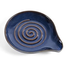 Large Ceramic Spoon Rest for Stove Top - 6 Inch Heat Resistant Cooking Spoon ...