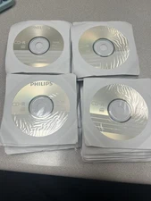 PHILIPS 85 pack CD-R CD 52X 700MB 80min Blank Disc in Sleeves NEW