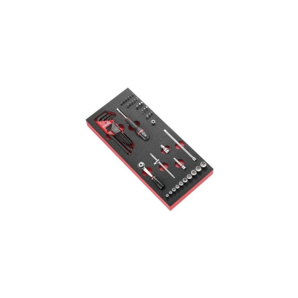 Outils FACOM MODM.R161-36PB avec douilles et cliquet 1/4 pour maintenance mécanique