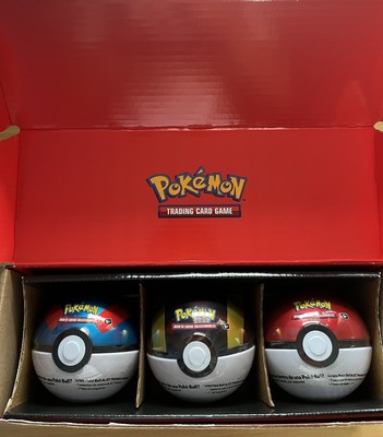 PACK SELLADO   POKEBALL-SUPERBALL-ULTRABALL Español