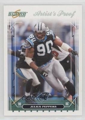 2006 Score Artist Proof 9/32 Julius Peppers #35 HOF is2
