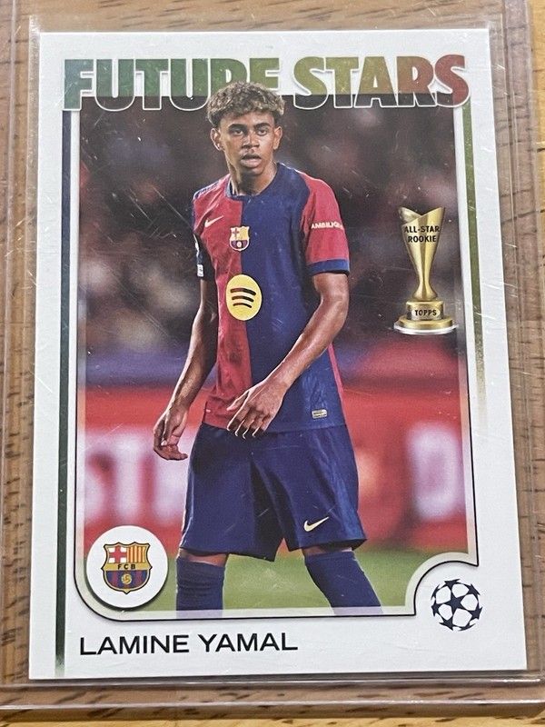 2024-25 Topps Uefa Club Competitions - Future Stars Lamine Yamal #27 Barcelona