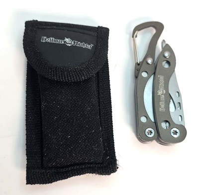 Hoffman Richter Compact Multi-Tool Knife With Cloth Belt Sheath