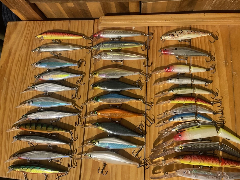 34 Rapala Wobbler No Shimano Daiwa Fishing Lure - Bild 2 von 4