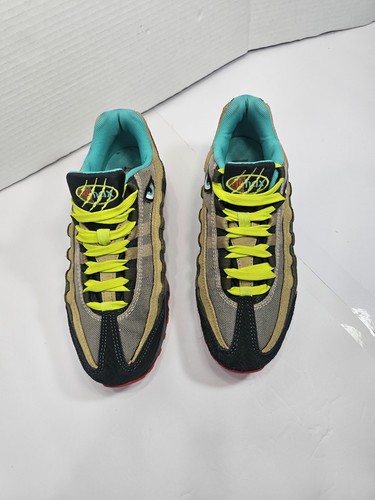 Autentic Nike Air Max 95 Monster Dinosaur Green Shoes Sneakers Sz 6.5 Rare - Picture 4 of 15