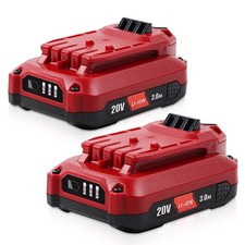 2PACK For Craftsman V20 20 Volt MAX 3Ah Lithium Battery CMCB204 CMCB202 CMCB201