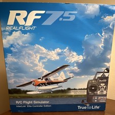 RealFlight RF 7.5 R/C Flight Simulator InterLink Elite Controller Controller