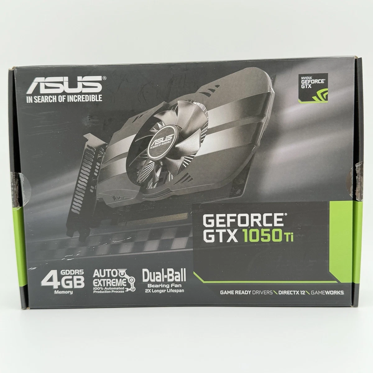 ASUS NVIDIA GeForce GTX 1050 Ti NVIDIA Computer Graphics Cards for