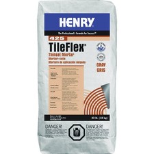 Henry 425 TileFlex 40 Lb. Gray Thin-Set Mortar, 40 Lb. 12260 WW Henry 12260 40