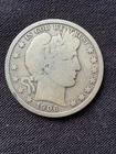 1906 Barber Silver Half Dollar