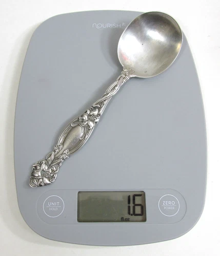 Sterling Silver 1.6 OZ. Frontenac by International Gumbo Soup Spoon 7" Monogram