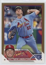 2023 Topps Series 1 Gold /2023 Matthew Liberatore #52 00ek