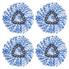 4 Pack EasyWring RinseClean Spin Mop Microfiber Refill Compatible for O-Ceder...