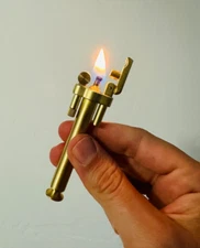Lighter, Kerosene Copper Lighter, Pipe lighter, Windproof Brass Lighter USA
