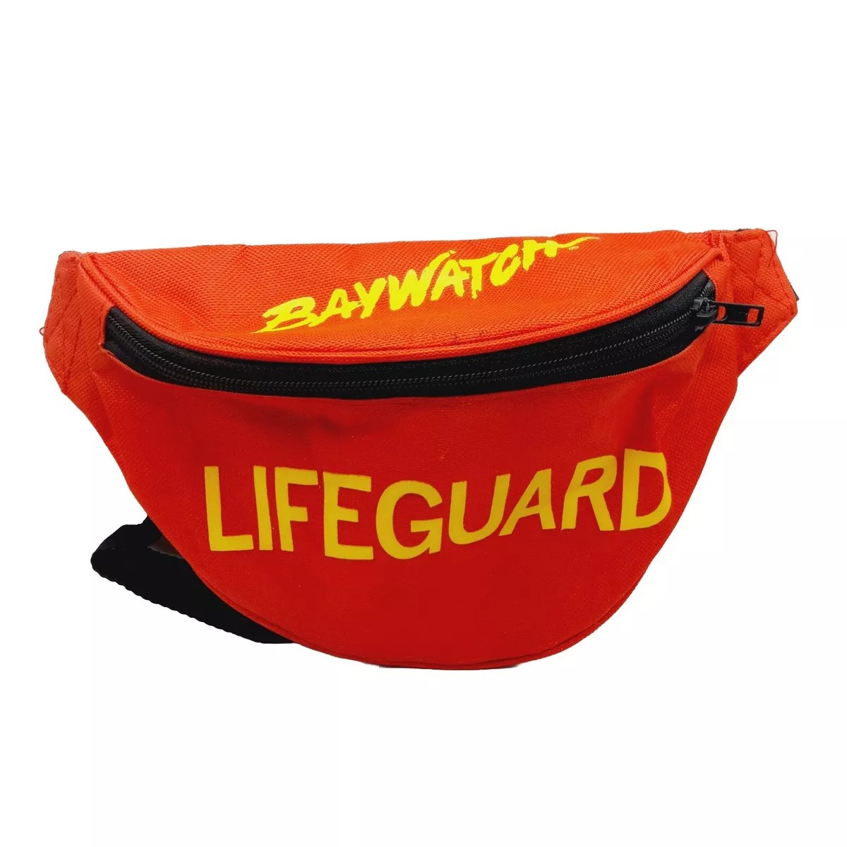 Baywatch Adult 80s LIFEGUARD Fanny Bag Beach Babe Life Guard Red Bum Bag