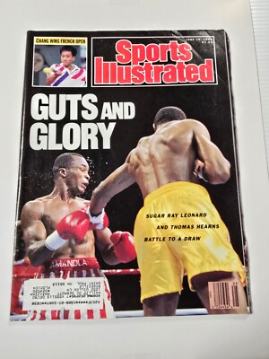 Sports Illustrated Magazine June 19th 1989 Guts & Glory Sugar Ray Leonard