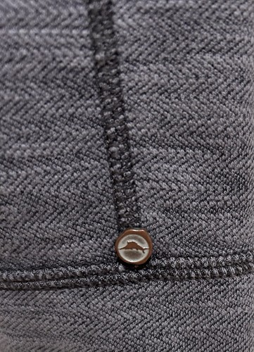 Tommy Bahama 1/4 Zip Pullover Uomo Taglia Med Maglione Reversibile Grigio/Grigio Scuro - Foto 13 di 22