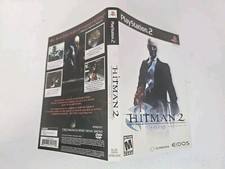 ps2 hitman 2 artwork only