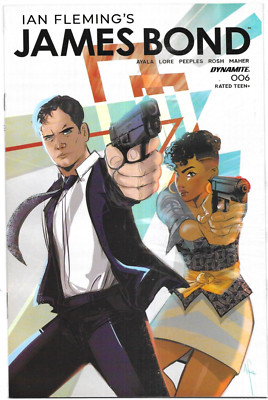 James Bond Comic 6 First Print Cover A Afua Richardson 2020 Vita Ayala Lore