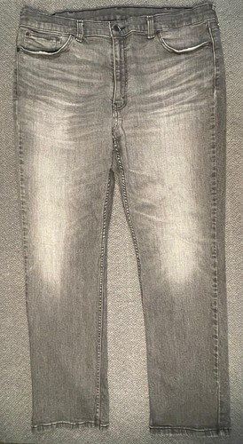 Levi 514 Jeans Herren 40x32 weich grau perfekt in Jeans getragen - Bild 3 von 11