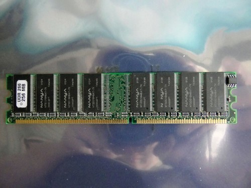 Nanya Generic 256MB DDR 266 nt5ds16mb8at-7k Single Stick Memory Untested - Picture 2 of 3
