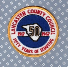CP Ann  LancasterCounty Council -Mint-  50th   1917 - 1967