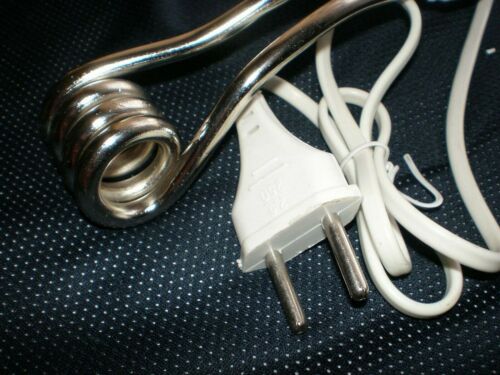 500w Water Heater Portable Electric Mini Liquid Immersion Boiler Travel 220v - Picture 3 of 8
