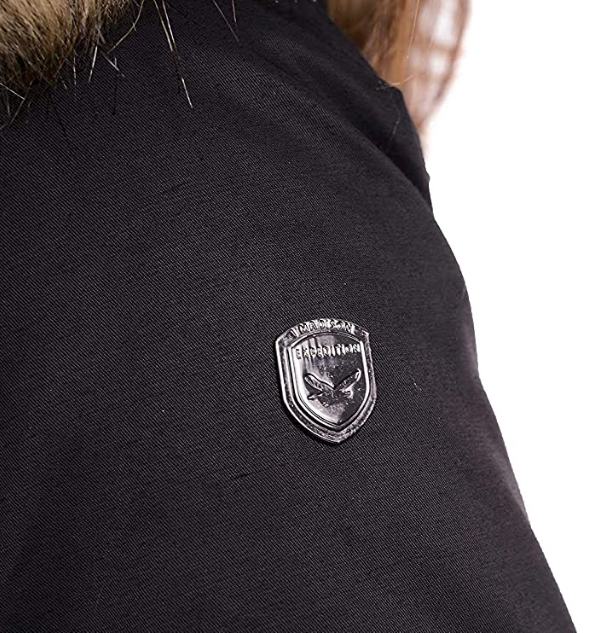 【関税込み】Marshall Columbia SSENSE限定 ブラック フーディ Marshall Columbia for Women FW25 Collection | SSENSE