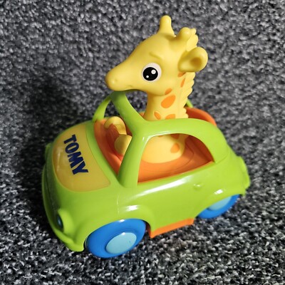 Tomy Ready, Steady, Go GiraffeLichter und Uhrwerk. Getestet & funktionsfähig 