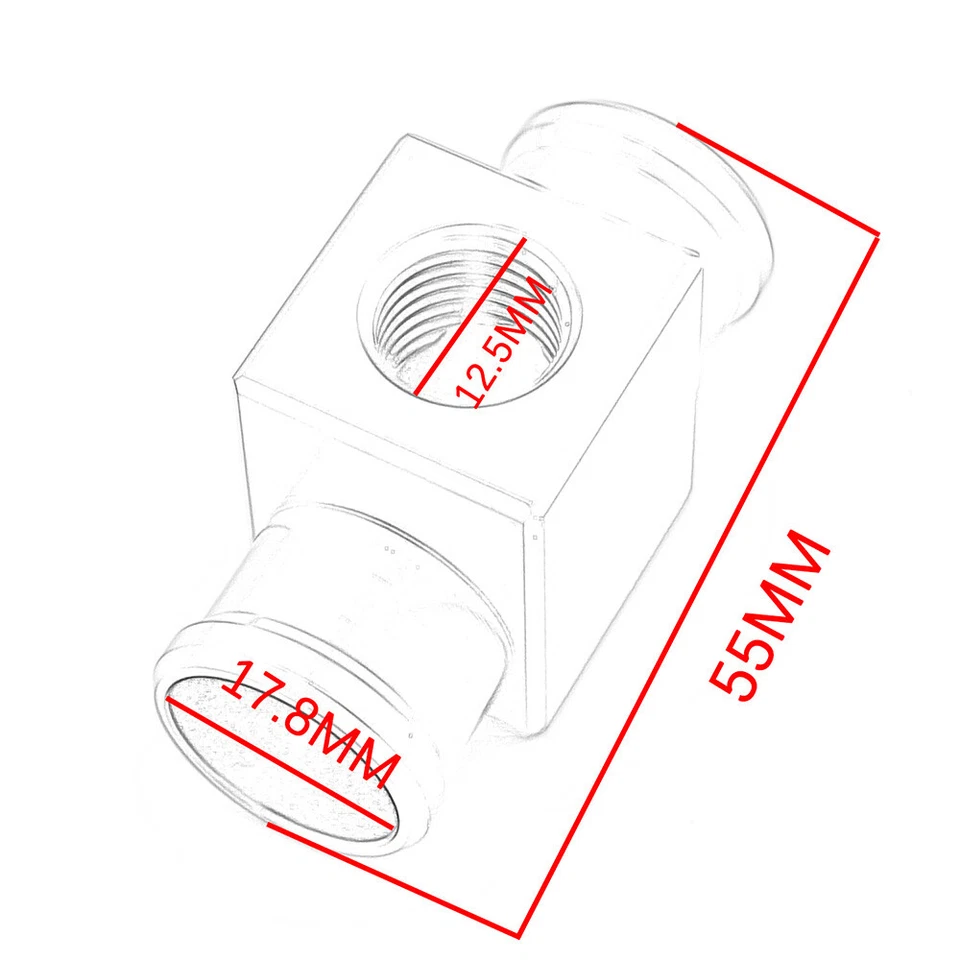 Blue 22mm Temp Sensor Switch 83°C ON For Suzuki RMZ250 RMZ450 DRZ400 Fan - Imagem 2 de 4