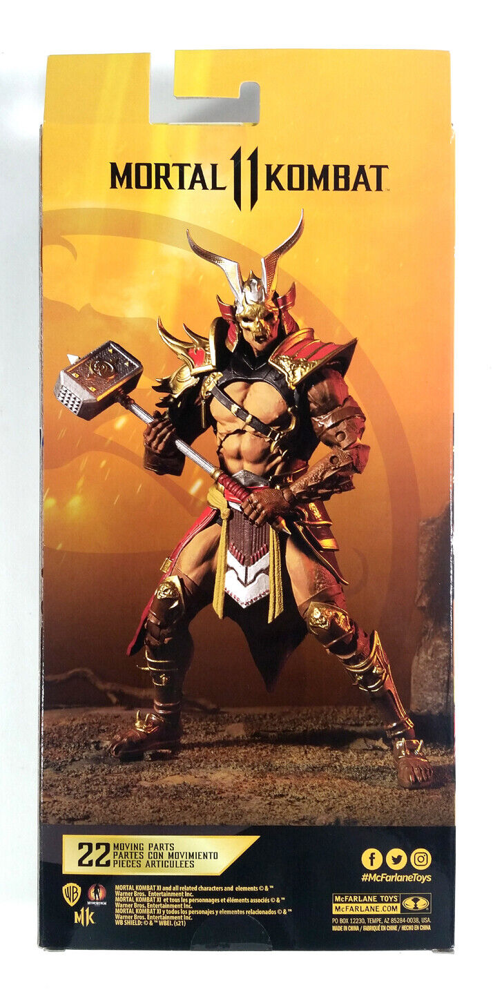 Boneco Shao Kahn Mortal Kombat 11 Action Figure - Mcfarlane em Promoção na  Americanas