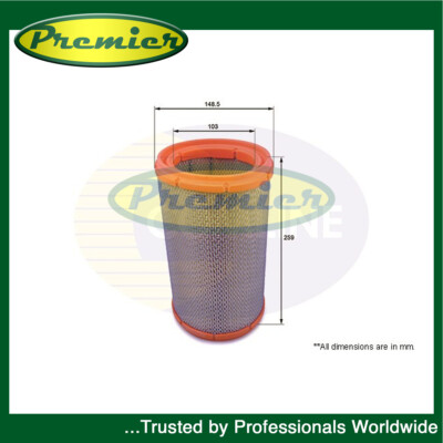 Premier Air Filter Fits Alfa Romeo 156 Spider GTV 166 GT 147 Lancia Kappa