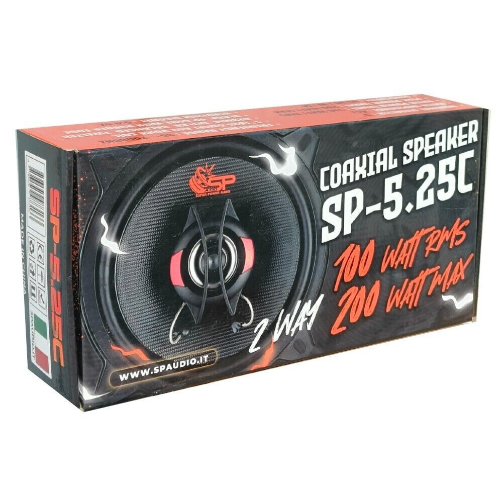 Sound Way Altoparlanti 2 Vie Coassiali Casse Autoradio, 9 x 15 cm 100