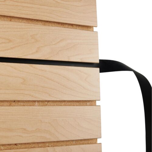 Inserciones de vinilo panel de listones estantería negra pantalla 130 pies 6 rollos decorativos - Imagen 6 de 13
