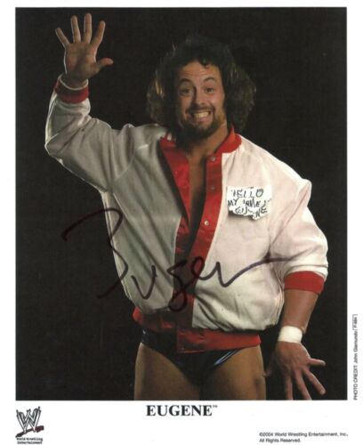 Eugene former WWE Superstar Autographed 8x10 photo - Picture 1 of 3