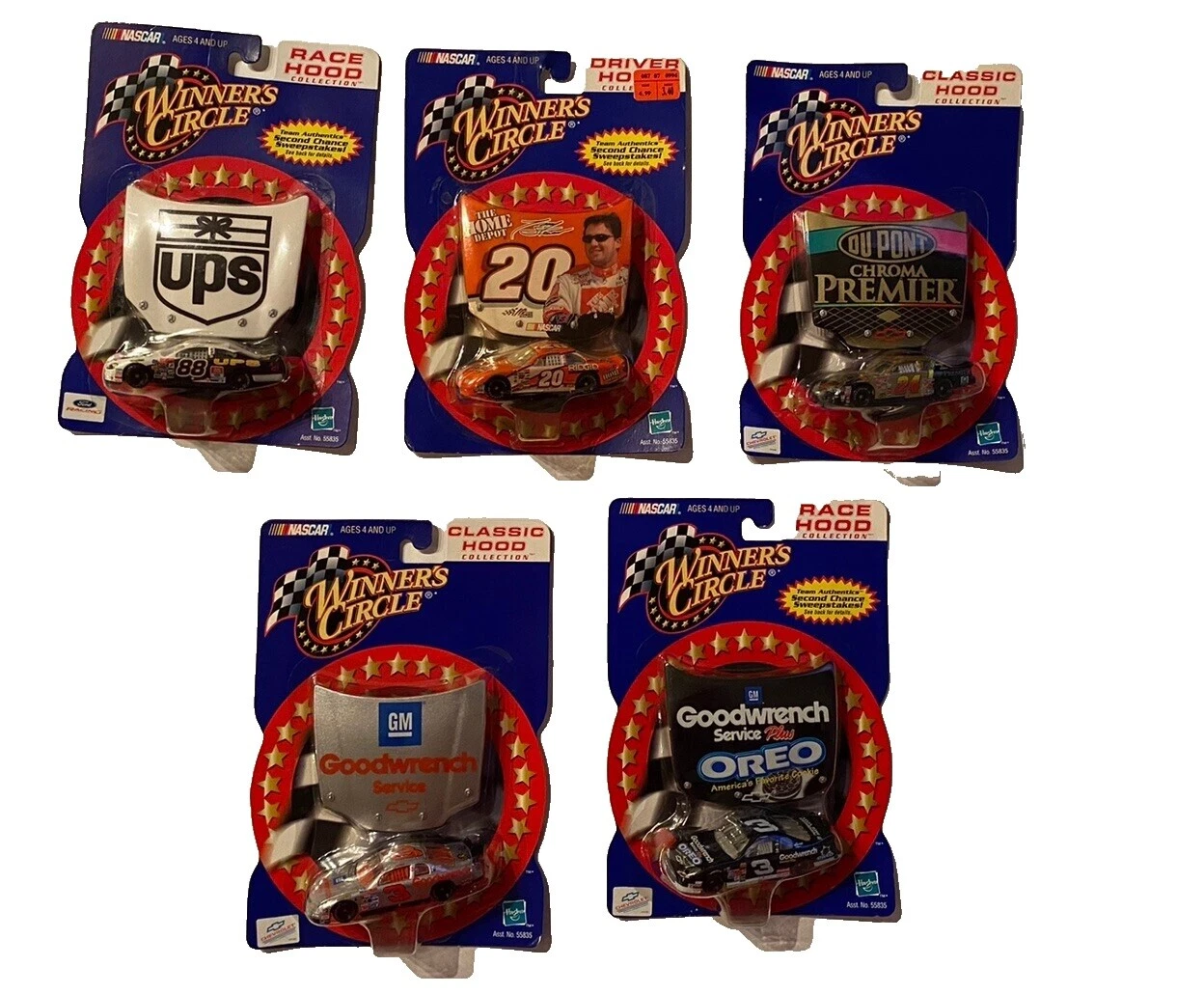 Hasbro Pontiac Diecast Sport & Touring Cars 1:64 Scale