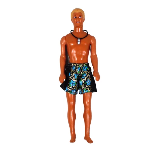 Vintage Mattel 1994 Tropical Splash Ken Fashion Doll - 1991 Head, 1968 Body