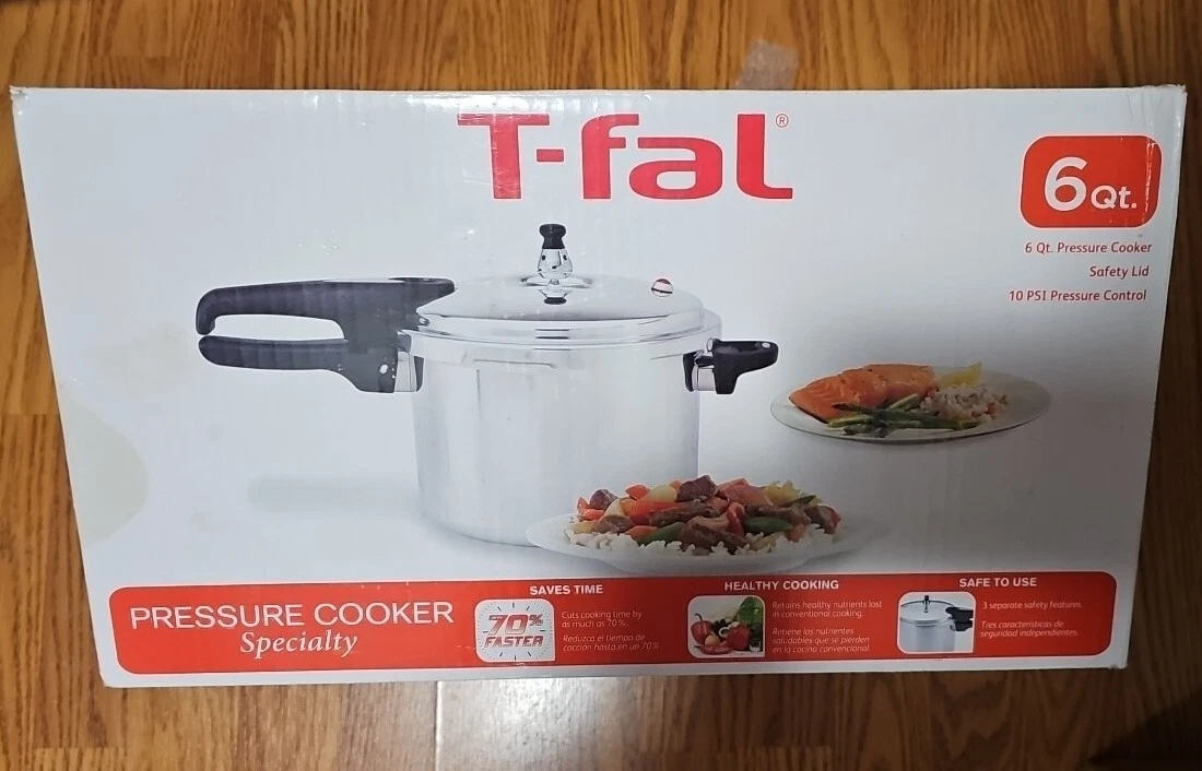 T-Fal Pressure Cooker Model 92160T 6 Qt.