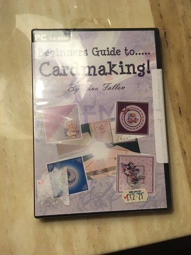 Guida per principianti al cardmaking! - PC CD-ROM Paper Craft - Nuovo Sigillato Tina Fallon - Foto 8 di 8
