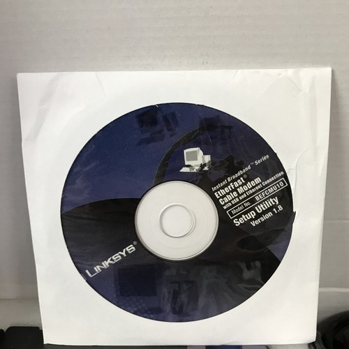 Linksys BEFCMU10 Cable Modem With USB & Ethernet Connections - Picture 7 of 8