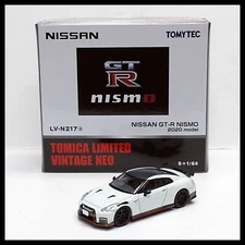 Tomica Limited Vintage NEO LV-N217a NISSAN GT-R R35 NISMO 2020 Model TOMYTEC W