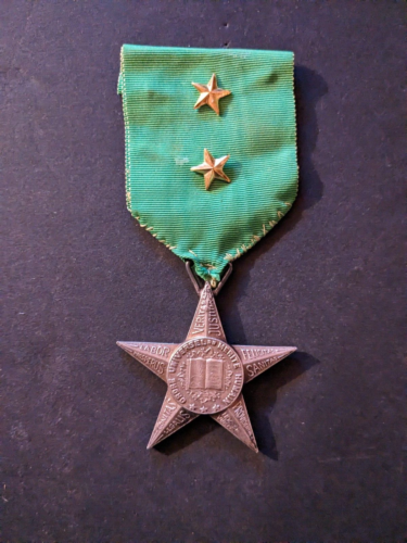 Médaille Ordre universel du mérite humain (médaille associative) - Afbeelding 1 van 2