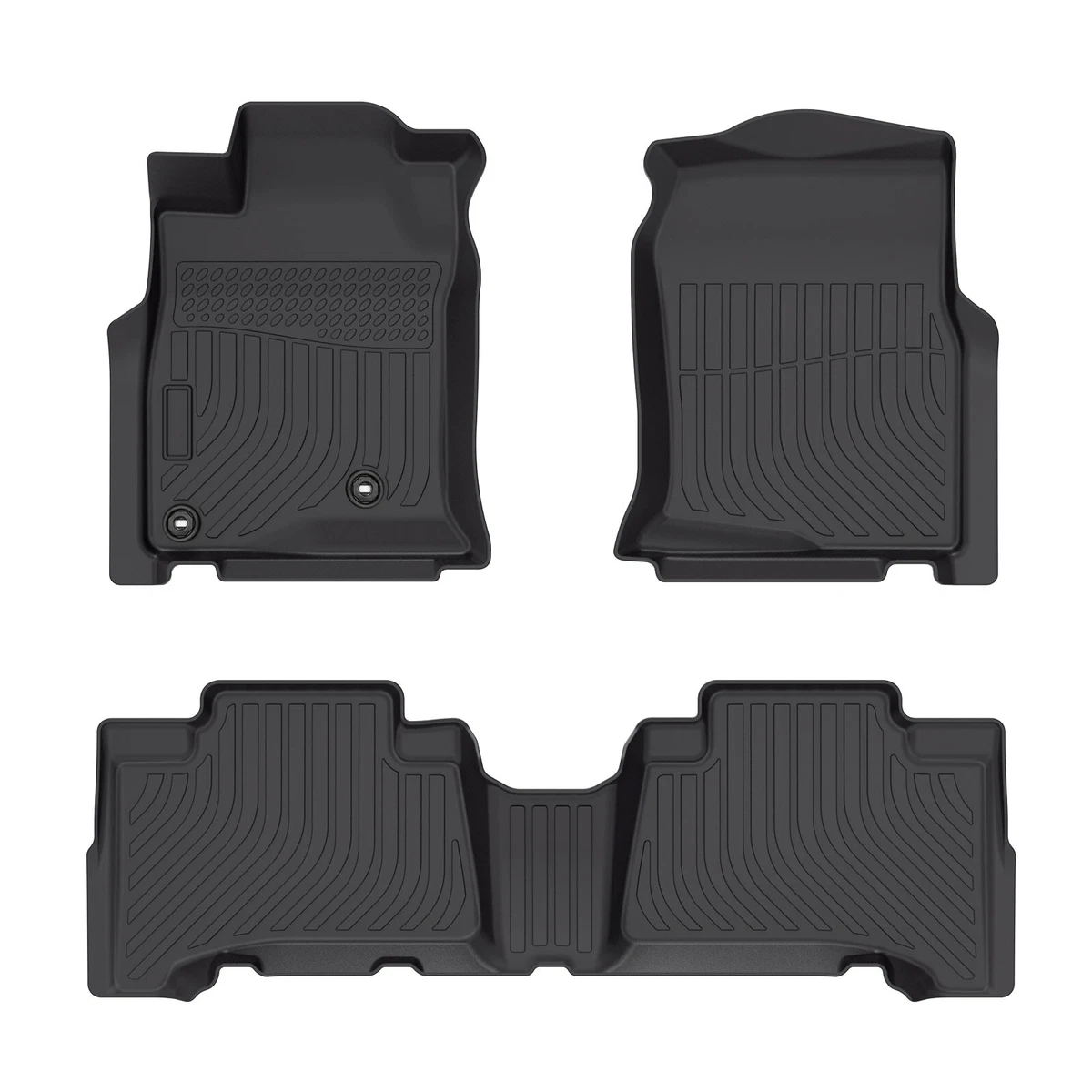 Alfombrillas 3D De Goma TPE Para Toyota 4Runner 2003-2009 | Autohai | Juego De 3 Piezas | Antideslizantes E Impermeables