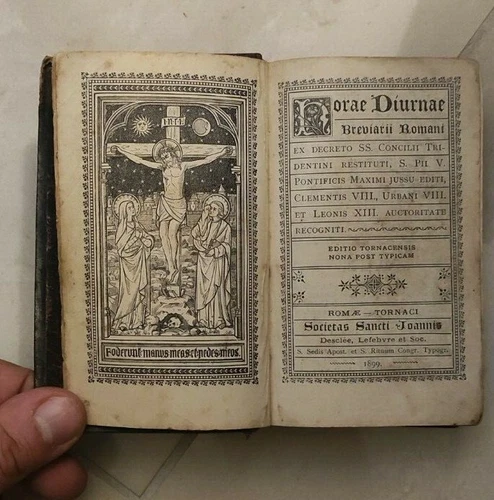 HORAE DIURNAE BREVIARII ROMANI CONCILII TRIDENTINI PII V CLEMENTIS VIII