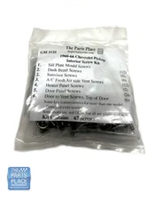 1960-1966 Chevrolet Pickup Interior Screw Kit GM 1125