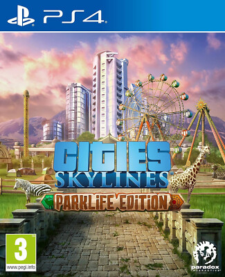 Cities Skylines Parklife Edition PS4 Brand New Factory Sealed PlayStation 4
